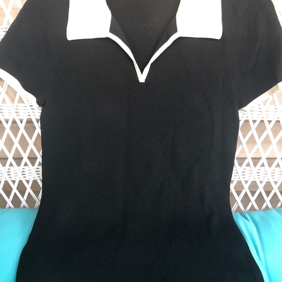 New Beige Collar Top - Picture 7 of 9